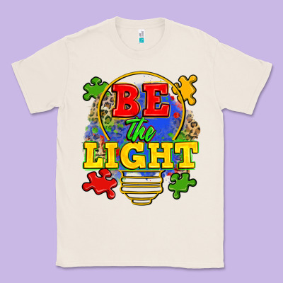 Be The Light Classic Tee Designed By Zillion Design Studio