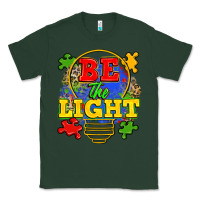 Sports Green be the light Classic Tee - Zillion Design Studio