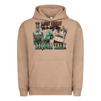 Pigment Burro last night we let the liquor talk cowboy western c Urban Hoodie - NancyCooperArtShop