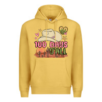 Antique Gold 100 days y'all malia Premium Hoodie - MaliasSmallBusiness