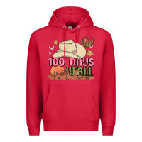Cardinal 100 days y'all malia Premium Hoodie - MaliasSmallBusiness
