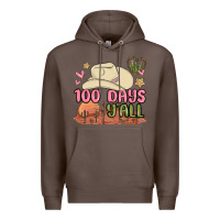 Coffee 100 days y'all malia Premium Hoodie - MaliasSmallBusiness