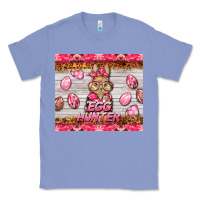 Colony Blue easter pink camouflage egg hunter  bunny Classic Tee - BarkalooDesign