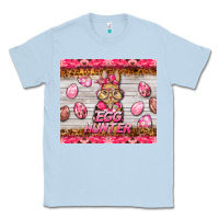 Dusty Blue easter pink camouflage egg hunter  bunny Classic Tee - BarkalooDesign