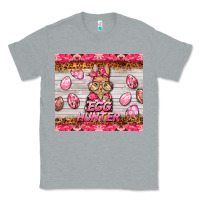 Heather Grey easter pink camouflage egg hunter  bunny Classic Tee - BarkalooDesign