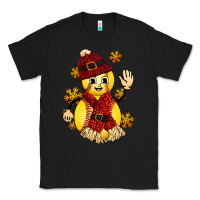 Black Softball Christmas With Hat And Glove Classic Tee - FaDigitalArtStudio
