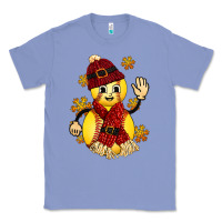 Colony Blue Softball Christmas With Hat And Glove Classic Tee - FaDigitalArtStudio