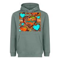 Sage teacher hearts Heavyweight Hoodie - JahusDesignShop