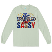 Matcha star spangled and sassy billie wilder Long Sleeve Tee - texasbilliewilder