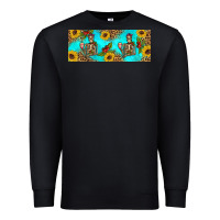 Black skeleton coffee and coffee plants 11 oz Premium Sweatshirt - Artiststas