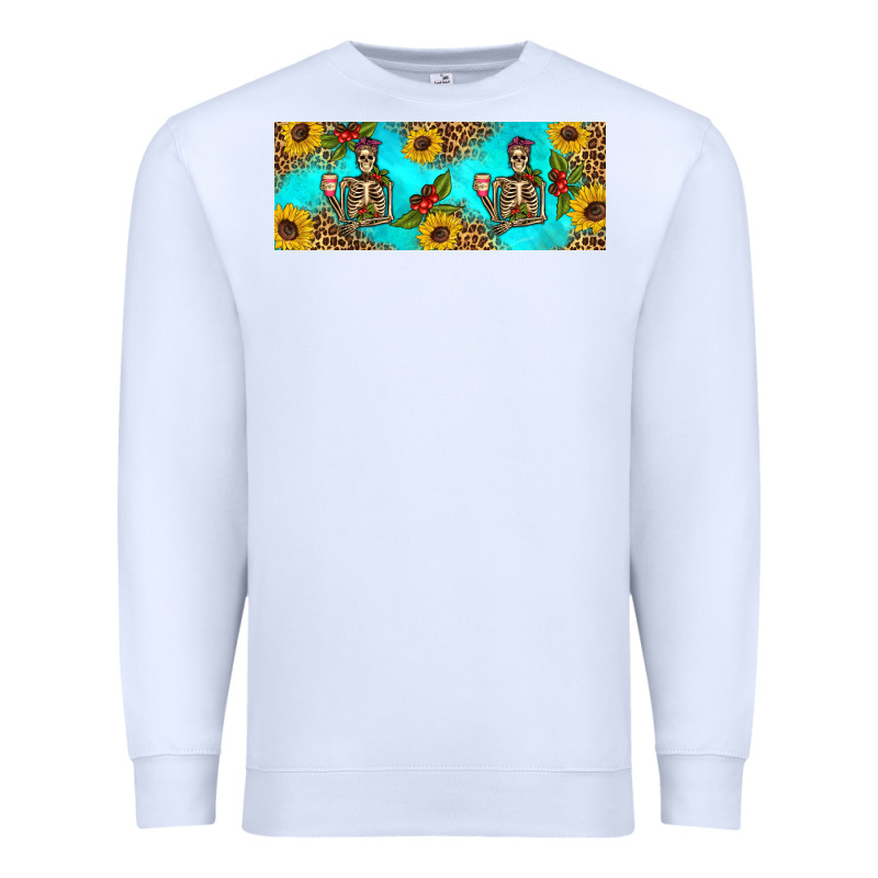 Skeleton Coffee And Coffee Plants 11 Oz Premium Sweatshirt by Artiststas | Teevron