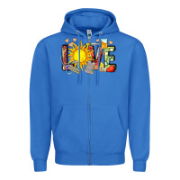True Royal love summer nurse Zipper Hoodie - Zillion Design Studio
