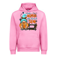 Fuchsia Pink just a woman who loves to sew Urban Hoodie - NancyCooperArtShop