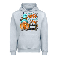 Heather Grey just a woman who loves to sew Urban Hoodie - NancyCooperArtShop