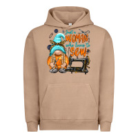 Pigment Burro just a woman who loves to sew Urban Hoodie - NancyCooperArtShop