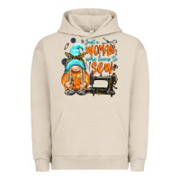 Pigment French Oak just a woman who loves to sew Urban Hoodie - NancyCooperArtShop