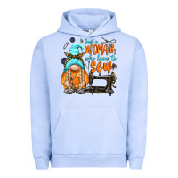 Pigment Grape Ice just a woman who loves to sew Urban Hoodie - NancyCooperArtShop
