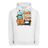 Pigment Lunar Rock just a woman who loves to sew Urban Hoodie - NancyCooperArtShop