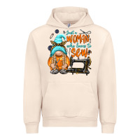 Sandshell just a woman who loves to sew Urban Hoodie - NancyCooperArtShop
