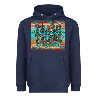 Navy teach them to be kind Heavyweight Hoodie - JahusDesignShop