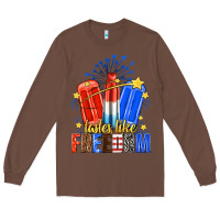 Chestnut tastes like freedom popsicles billie wilder Long Sleeve Tee - texasbilliewilder