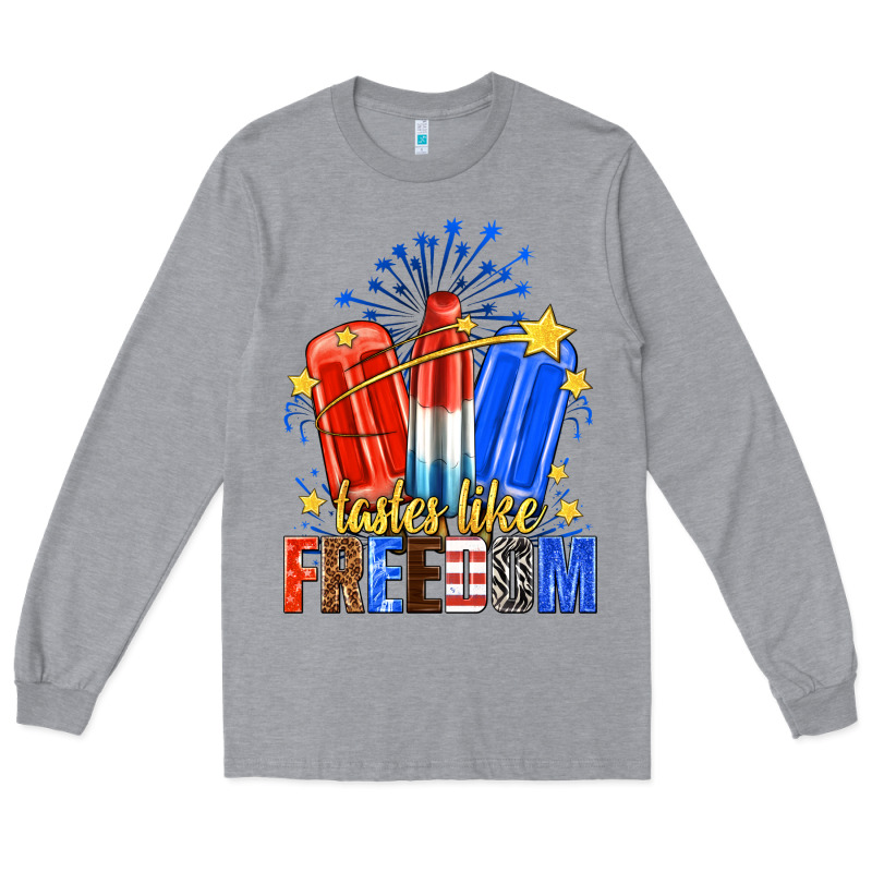 Tastes Like Freedom Popsicles Billie Wilder Long Sleeve Tee by texasbilliewilder | Teevron