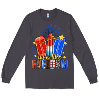 Smoke tastes like freedom popsicles billie wilder Long Sleeve Tee - texasbilliewilder