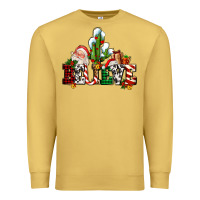 Antique Gold believe christmas and santa Premium Sweatshirt - AdoDesignShop