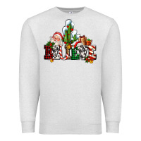 Oatmeal Heather believe christmas and santa Premium Sweatshirt - AdoDesignShop