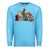 Believe Christmas And Santa Premium Sweatshirt | Teevron