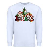 White believe christmas and santa Premium Sweatshirt - AdoDesignShop