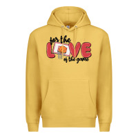 Antique Gold for the love of the game Premium Hoodie - MaliasSmallBusiness
