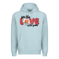 Blue Mist for the love of the game Premium Hoodie - MaliasSmallBusiness