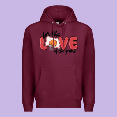 For The Love Of The Game Premium Hoodie Designed By Maliassmallbusiness
