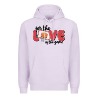 Lilac for the love of the game Premium Hoodie - MaliasSmallBusiness