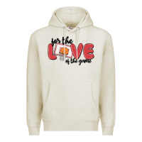 Oatmeal Heather for the love of the game Premium Hoodie - MaliasSmallBusiness