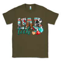 Army Green lab tech Classic Tee - texasbilliewilder