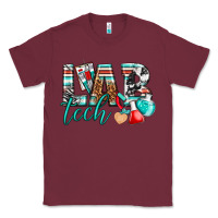 Burgundy lab tech Classic Tee - texasbilliewilder