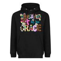 Black saved by his grace Heavyweight Hoodie - AdoDesignShop