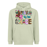 Matcha saved by his grace Heavyweight Hoodie - AdoDesignShop