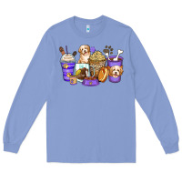Colony Blue havanese terrier coffee cups Long Sleeve Tee - Zillion Design Studio