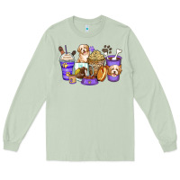 Matcha havanese terrier coffee cups Long Sleeve Tee - Zillion Design Studio