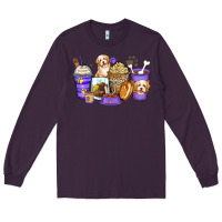 Plum havanese terrier coffee cups Long Sleeve Tee - Zillion Design Studio