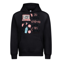 Black she works willingly with her hands Urban Hoodie - MaliasSmallBusiness