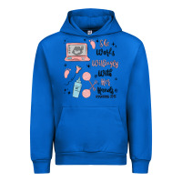 Cobalt she works willingly with her hands Urban Hoodie - MaliasSmallBusiness