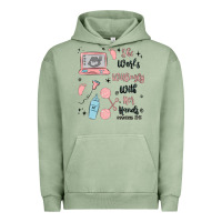 Pigment Oil Green she works willingly with her hands Urban Hoodie - MaliasSmallBusiness