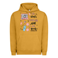 Pigment Peanut Butter she works willingly with her hands Urban Hoodie - MaliasSmallBusiness