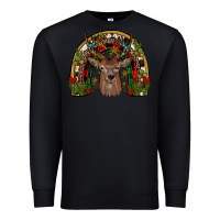Black deer rainbow Premium Sweatshirt - JahusDesignShop