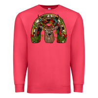 Cardinal deer rainbow Premium Sweatshirt - JahusDesignShop