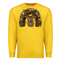 Lemon deer rainbow Premium Sweatshirt - JahusDesignShop